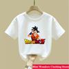2026 Anime Dragon Ball Z Tshirt Kids Cartoon Childrens Gouku Boys TShirt 2D Men Women Casual Short Sleeve Tops Jerseys Basket