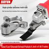 Universal Multi-tool Angle Grinder: Woodworking Electric Trimmer & Chisel Conversion Head.