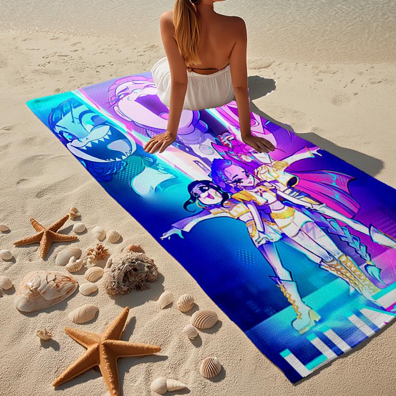 K-pop Stars United Beach Towel, Super Soft Microfiber, Gift for Her/Him, Birthday, for Pool, Beach, Travel, Home Decor Fan Gifts