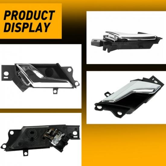 Left Front Rear ide Door Handle Fits 2012-2015 Captiva Sport 08-10 Saturn Vue