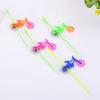 10pcs/set Pull Line Toy Mini Pull Line Bicycles Motorcycles Outdoor Games  Children Gift