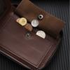 Men's Retro Short Wallet Fashionable Personalized Student Multifunctional Coin Card Bag