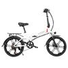 SAMEBIKE 20LVXD30-II Skládací elektromoped, 20'' plášť, 48V 350W motor, 10Ah baterie Max. rychlost 30km/h