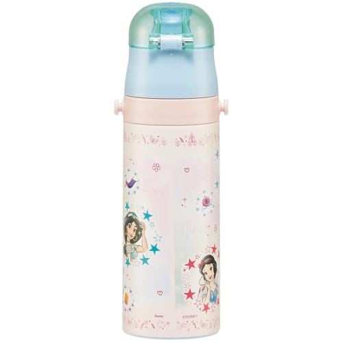 Láhev na vodu Skater 470ml Disney princezny 23 dívčí sportovní láhev z nerezové oceli SDC4-A