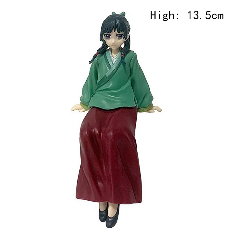 

Аніме Щоденники аптекаря Фігурка 17см Сидяча поза Кіт Фігурка Дія ПВХ Модель Каваї Красива Дівчина Лялька Різдвяний Подарунок