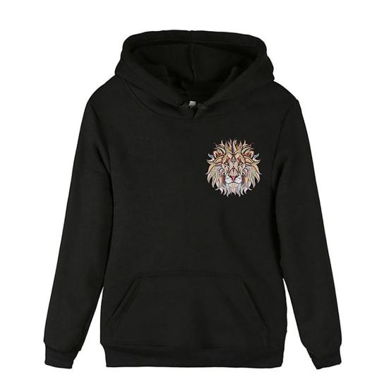Fashion DIY Lion Iron-on Heat Transfer Clothes Patches Stickers Applique Decor