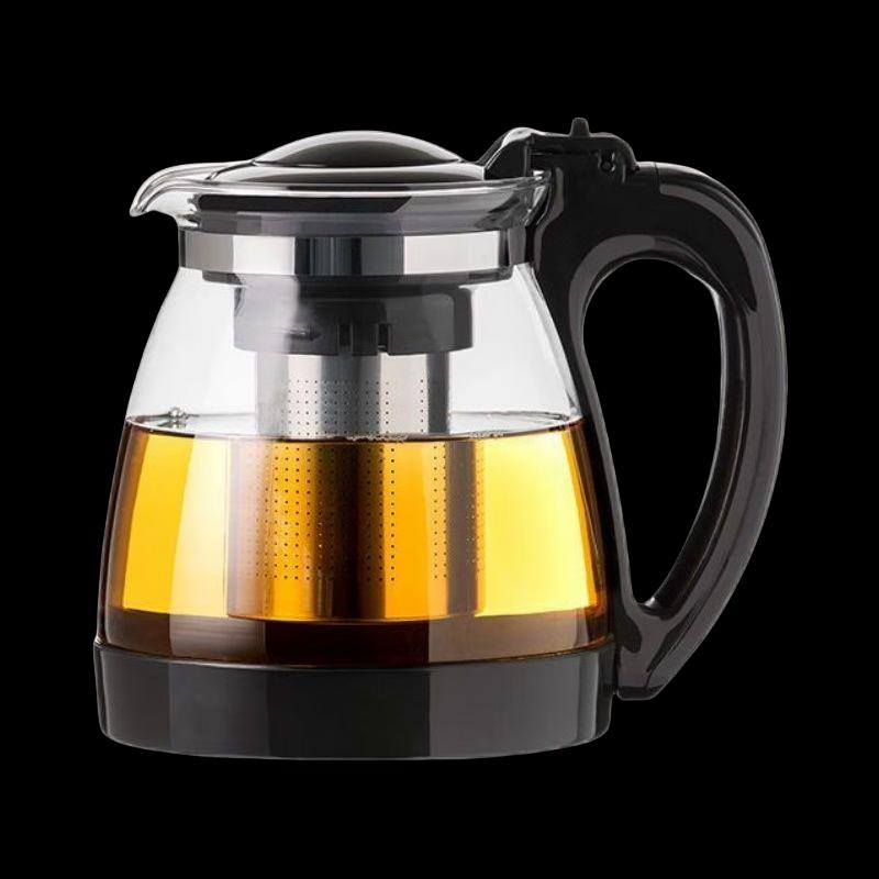Mengting Heat-Resistant Glass Teapot with 304 Stainless Steel Infuser