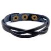 Chanfar Heiße Verkäufe Retro Lederarmband Verstellbares Armband für Damen und Herren Einfacher Stil Schmuck