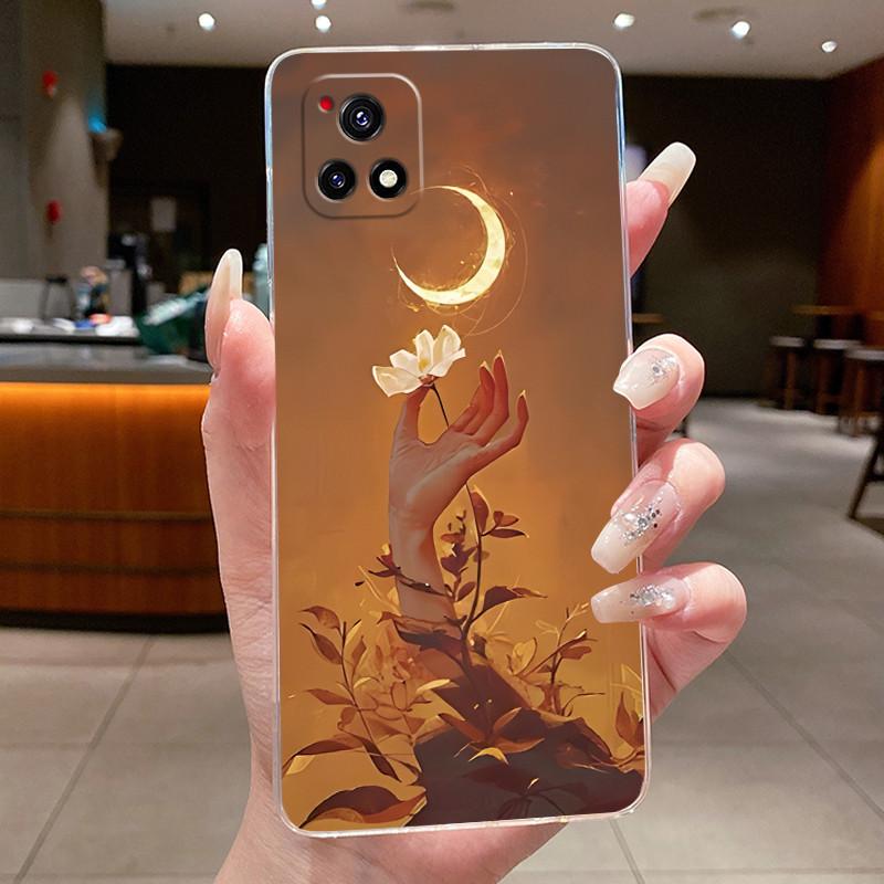 Hülle für Vivo Y52S / Y31S 5G Luxus Drache Niedlich Cool Jungen Mädchen Weiches TPU Silikon Transparente Handyhülle Schutzhülle Rückseite