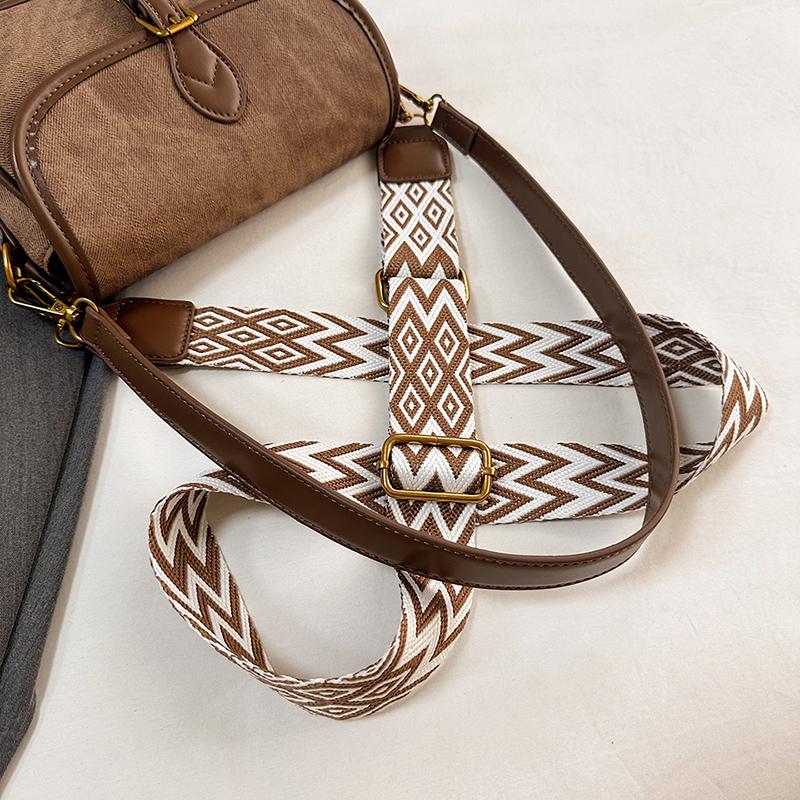 Genți de umăr pentru femei, cu design retro, geantă de mesager Tendință 2024, toamnă iarnă, cu buzunar pătrat, o geantă maro, ocazională, pentru femei