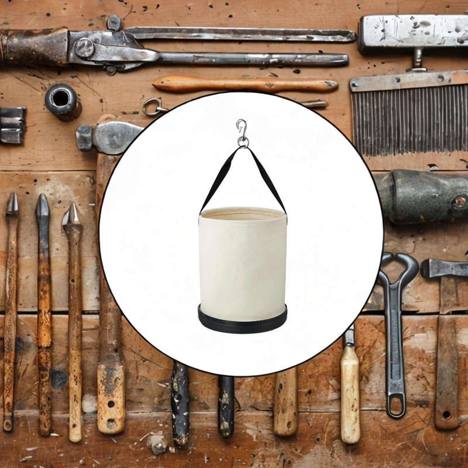 

Gear Storage Bag Tool Carrier Drawstring Compact Organizer Case for Camping 30x38cm