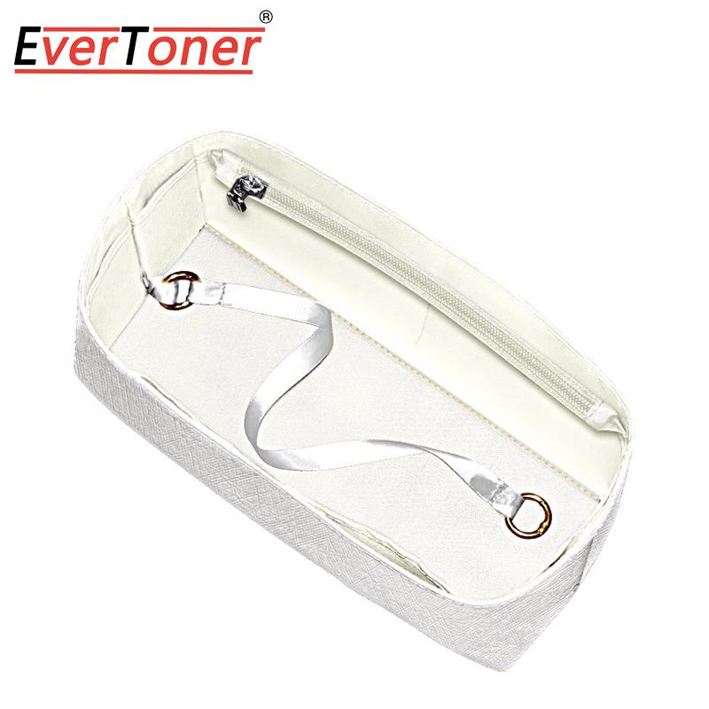 EverToner Trendy Felt Insert Bag Organizer Perfect For L messenger Bag Interior Snugly Durable Storage Accesories