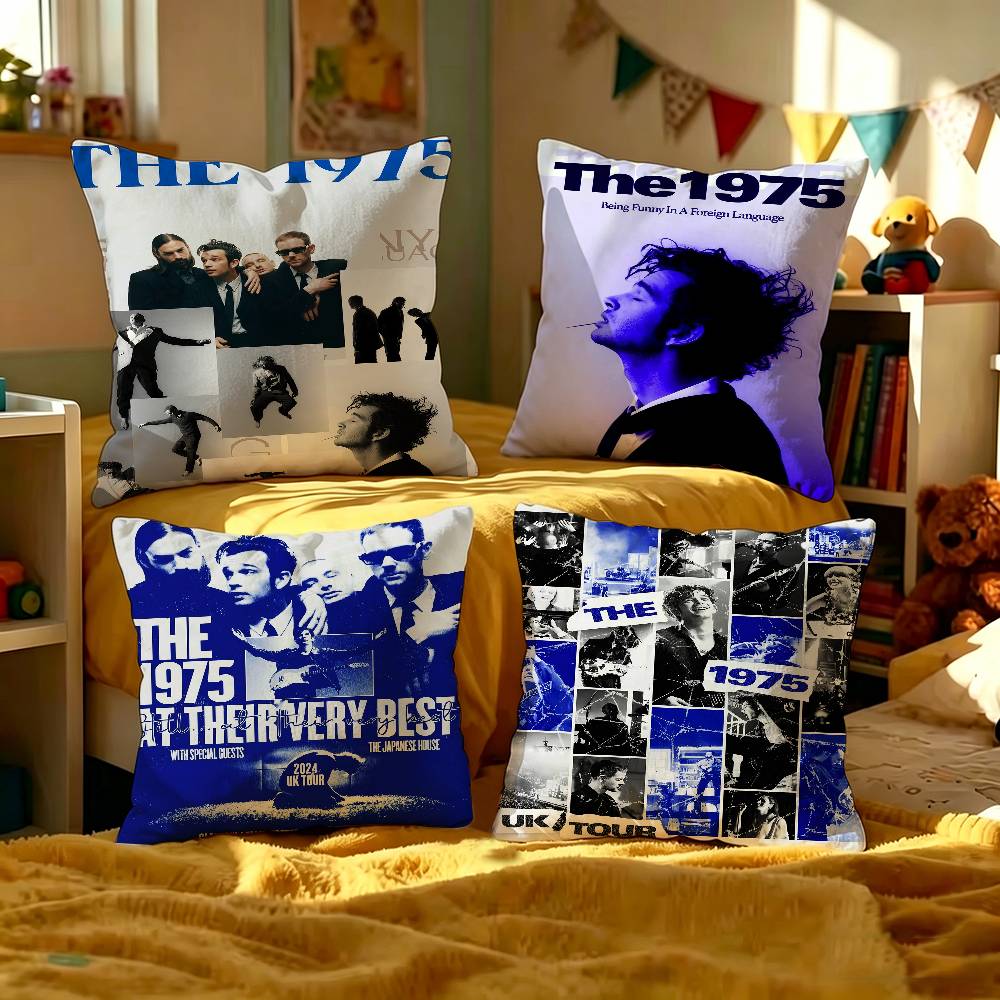 The Rock Band Cushion Cover Car Throw Pillow Case For Sofa Car Christmas Gift xcm xcm