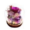 Preserved Flower Sphere: Rose & Sunflower Glass Dome Gift for Christmas & Valentine's Day