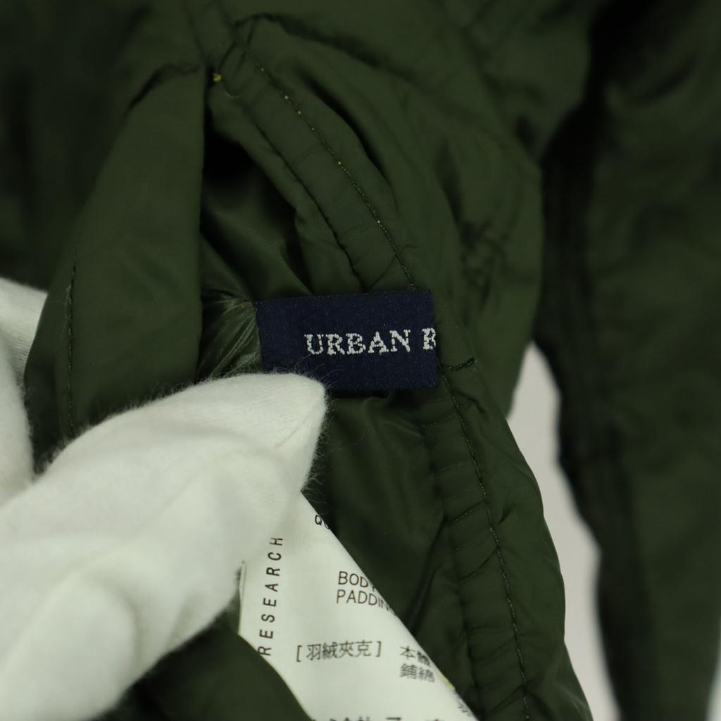 URBAN RESEARCH Long Sleeve No Color Down Jacket 38 Reversible Yellow Men's Used