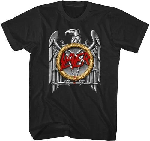 Slayer - Slayer - Silver Eagle T-Shirt - Medium Black TS4416SLAA2 [New ] Black, S