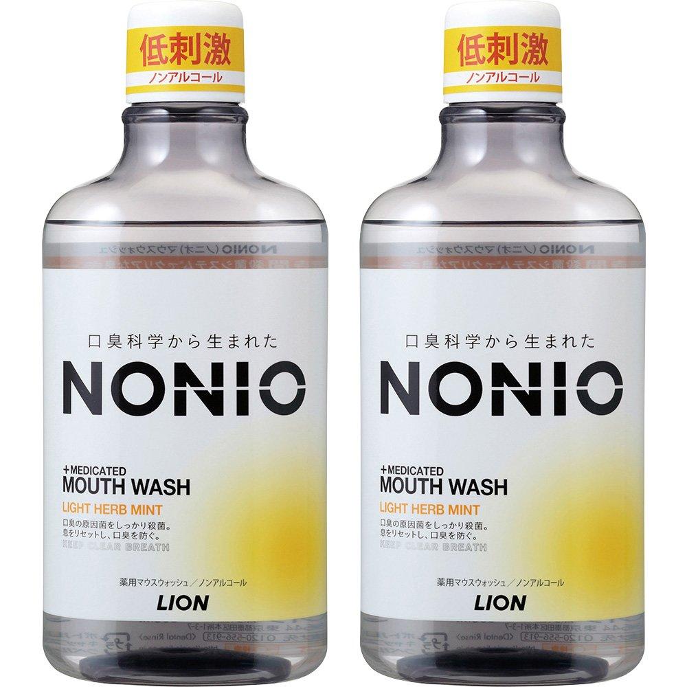 

NONIO Mouthwash Light Herbal Mint 600ml x 2 mouthwash [Quasi-drug] Non-alcoholic
