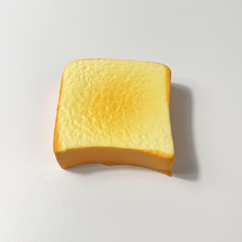 Soft Slow Rebound Squishy Pu Simulation Croissant Toast Puff Pastry Stress Relief Toy Anti-Stress Ornament Desk Accessories