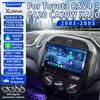 Android 16 Video Player For Toyota RAV4 2 CA20 CA20W XA20 2003 - 2005 Car Radio Multimedia Autoradio DSP Qualcomm Carplay RDS BT