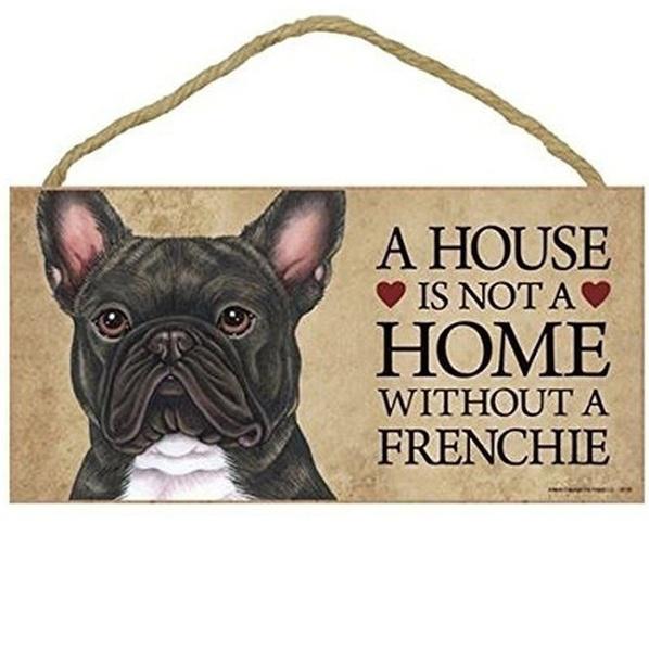 Home is where the dog is Hanging Plaque Sign
