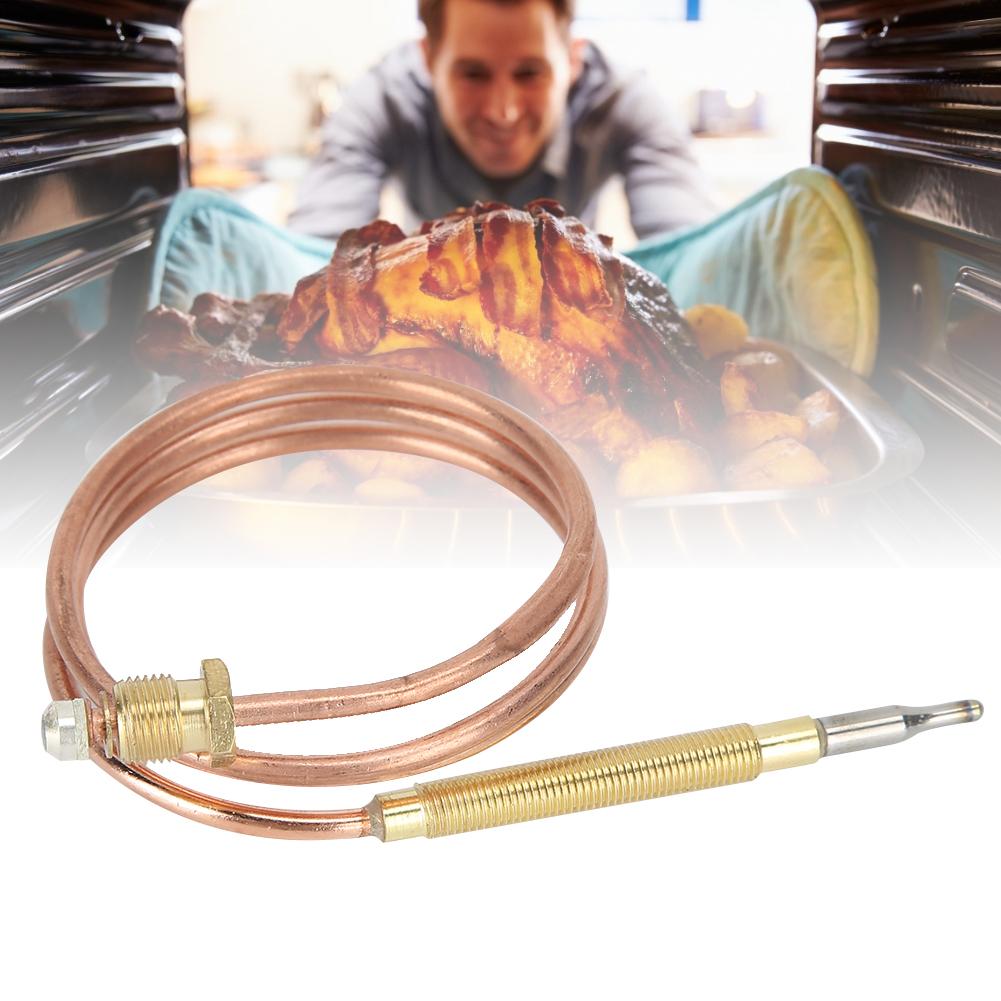 Gas Stove Thermocouple Kit Hter Equipment Temperature Sensing Probe with Nut