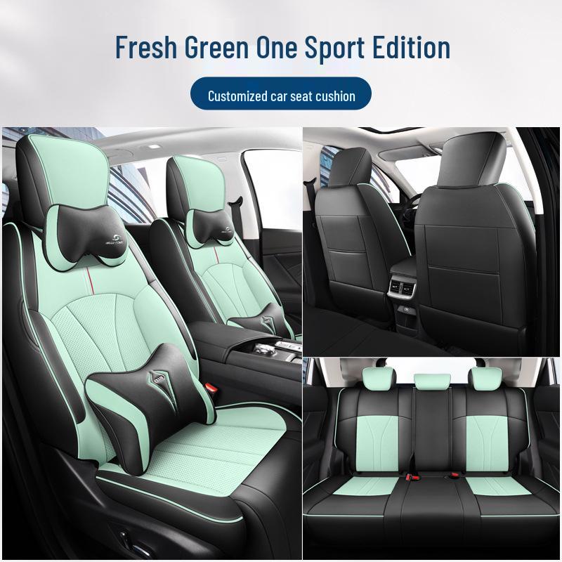 CLY Dongfeng Haoji Sporty Leather Car Seat Cover and Cushion - All-Season Use