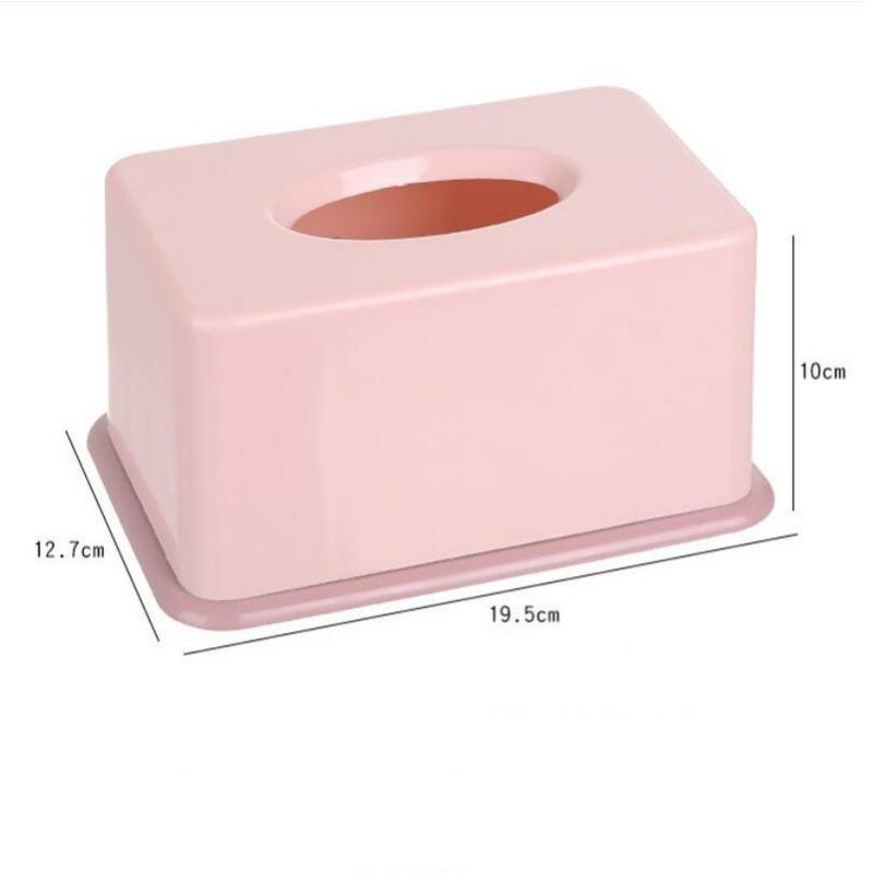 Taschentuchhalter Home Nasstuch Aufbewahrungsbox Desktop Toilettenpapier Aufbewahrungskoffer Serviettenspender Kunststoff Taschentuchbox