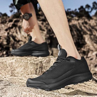 Natural Leather Ecoleather Man's Black Shoes Hiking Boots Vip Shoes Sneakers Sports Outings Athlete Tenni Cosplay Lofers