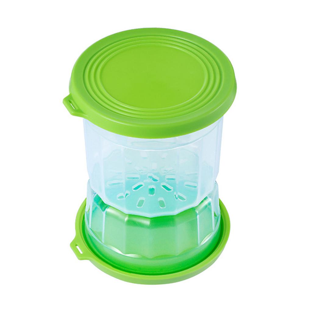 Pickle Jar Olive Hourglass Jar Airtight Pickle Juice Separator Jar Pickle Flip Jar for Gherkin Jalap