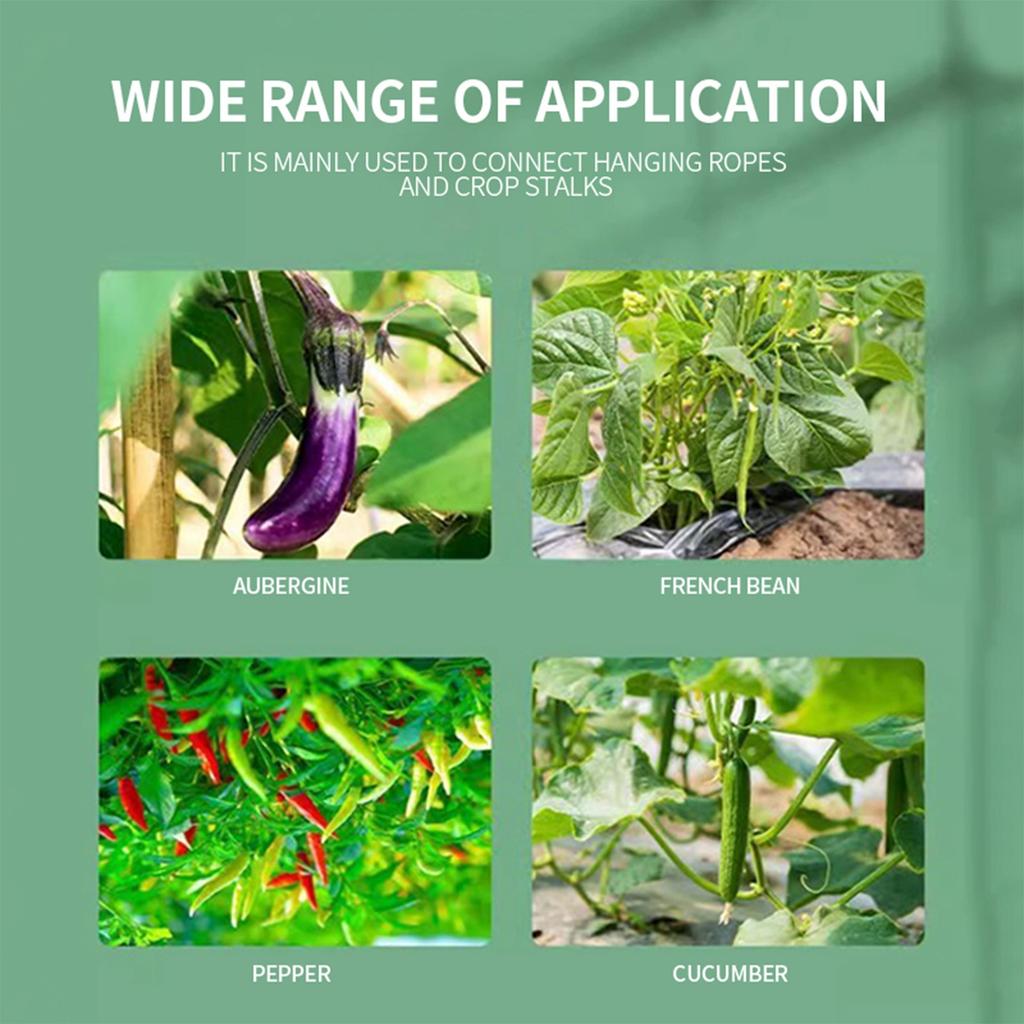 100 ks Plastové Klipy Zahradní Popínavé Rostliny Závěsné Klipy Klipy na Popínavé Rostliny Rajče Klipy pro Upevnění Velkých Rostlin Zahradnické Potřeby