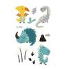 Luminous Tattoo Stickers Temporary Fake Tattoos Kid Glow Paste On Face Arm Leg for Children Body Art Mermaid Dinosaur Sticke