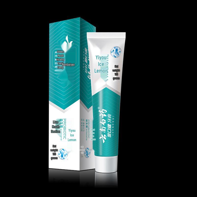 Yunnan Baiyao Probiotic Toothpaste, Iced Lemon