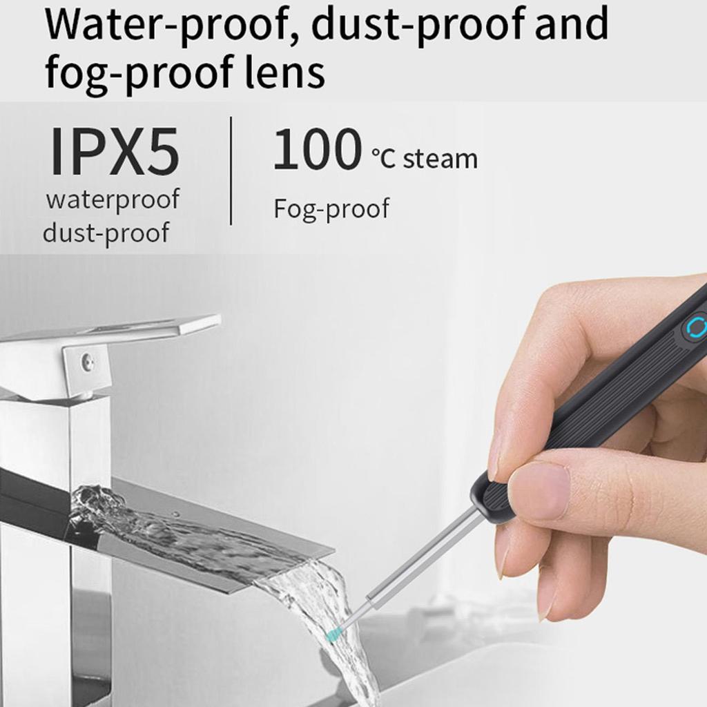Intelligent Visual Ear Digger Ear Cleaner Ear Picking Stick with Light Waterproof and Washable USB Charging Convenient