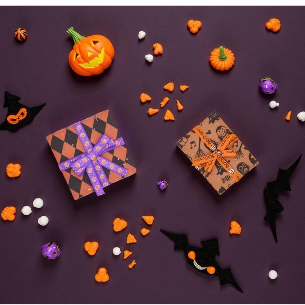 Ghost Halloween Decorative Ribbon Bat DIY Ribbon Strips  Party Decor