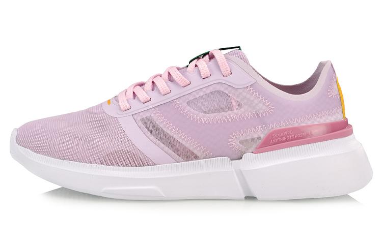 Li Ning Element Casual Shoes Women s Low Top Dusty Purple AGCP052-3 38