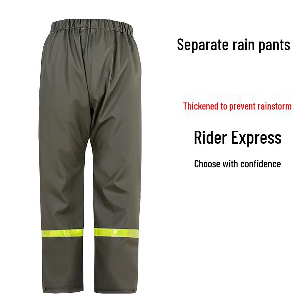 Stormproof Waterproof Rain Pants for Hiking, Cycling, or Fishing - Durable, Thick, Breathable, and Wear-Resistant.