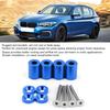 Aluminum Alloy Bonnet Raisers Hood Vent Spacers Screws Kit Modified Parts for Racing Car