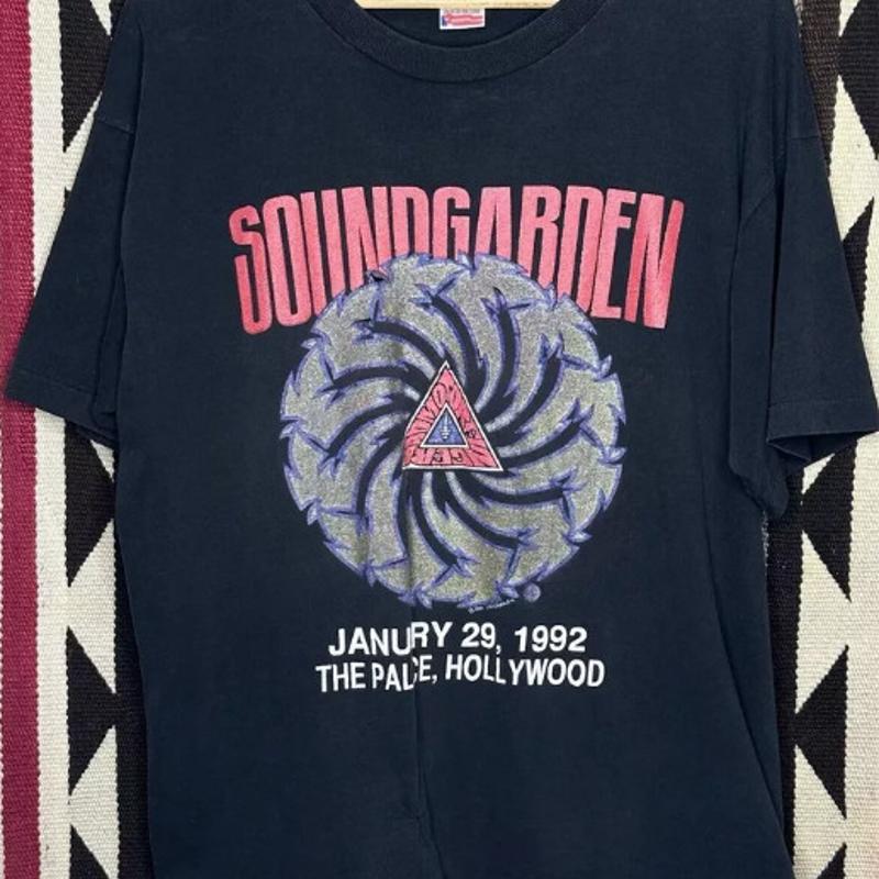 Heißer Verkauf NEUES Soundgarden Vintage Stil Unisex Schwarzes Baumwoll-T-Shirt Herren Damen Streetwear Harajuku Mode Sommer Neues T-Shirt Locker Lässig Übergroßes Oberteil