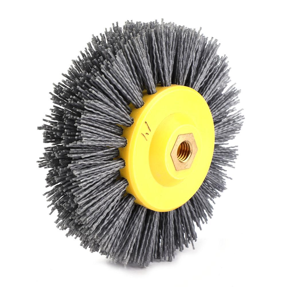 Abrasive Wire Drawing Wheel Brush Polished Hd Brush for Antique Stone Wood (120#)