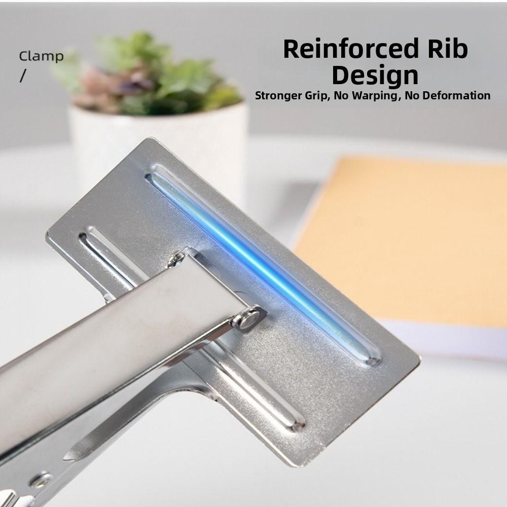 Steel Office Clip Large Document Binding Clip Voucher Binding Clamp  Financial Office