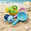 Baby Bath Toys Watering Can Scoop and Spinner Set Safe Plastic Bathing Toys for Infant Toddler Water Play and Sensory Development