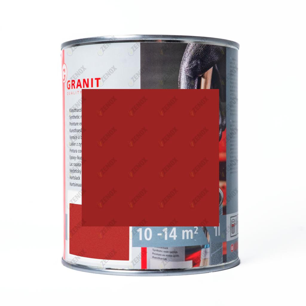 Red paint Jf red varnish NOPOLUX WICKENS GRANIT 1 can
