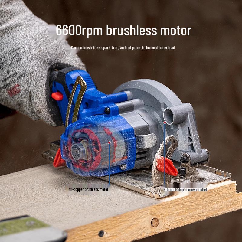 Dongke 5" Brushless 21V Circular Saw (Model DGT2111-150B) - Tool Only, No Battery/Charger Included.