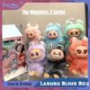 Labubu Blind Box The Monsters V3 Series Cute Labubu Action Figurine Tabletop Ornament Keychain Box Kawaii Toy Kids Birthday Gift