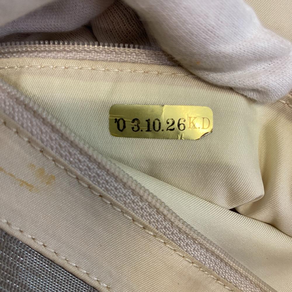 CHANEL New Travel Line MM canvas Tote Bag Silver canvas Used