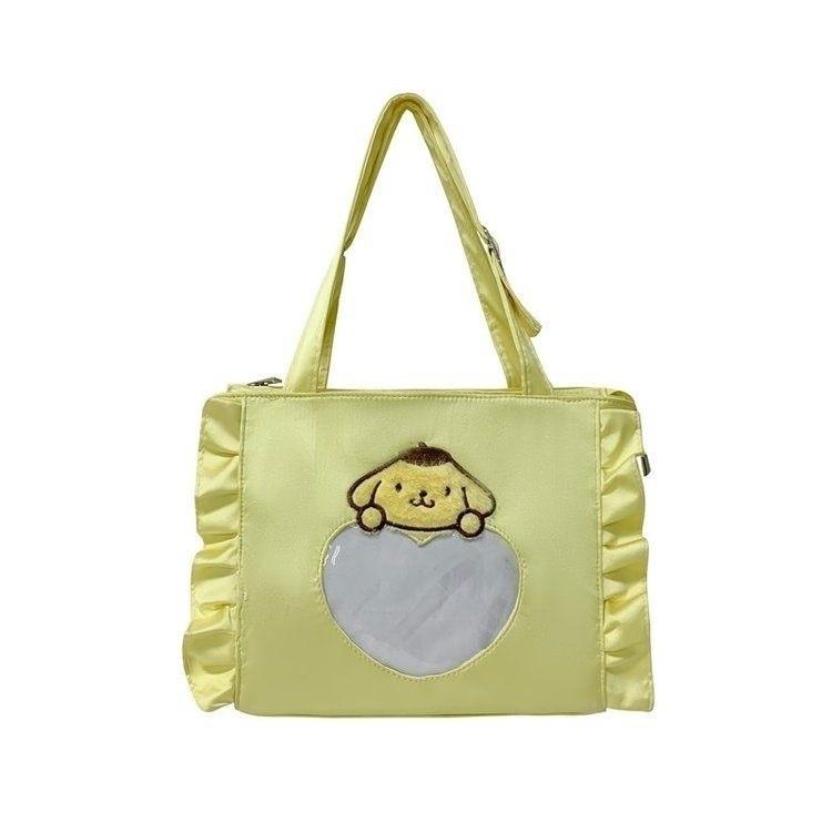 

Cinnamoroll Sanrio Kuromi My Melody Pompompuri Вышитый узор Сумка через плечо