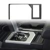 For Toyota Tundra 2014- Real Carbon Fiber Stickers Central gear shift storage Panel Car Accessories Interior decorative
