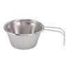 Camp Bowl Metal Stainless Steel Mini Camping Cup Tableware for Travel Hiking Outdoor Picnic