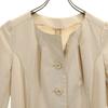 Unused ANAYI Made In Japan Long Sleeve Long Dress 38 Beige Women Used