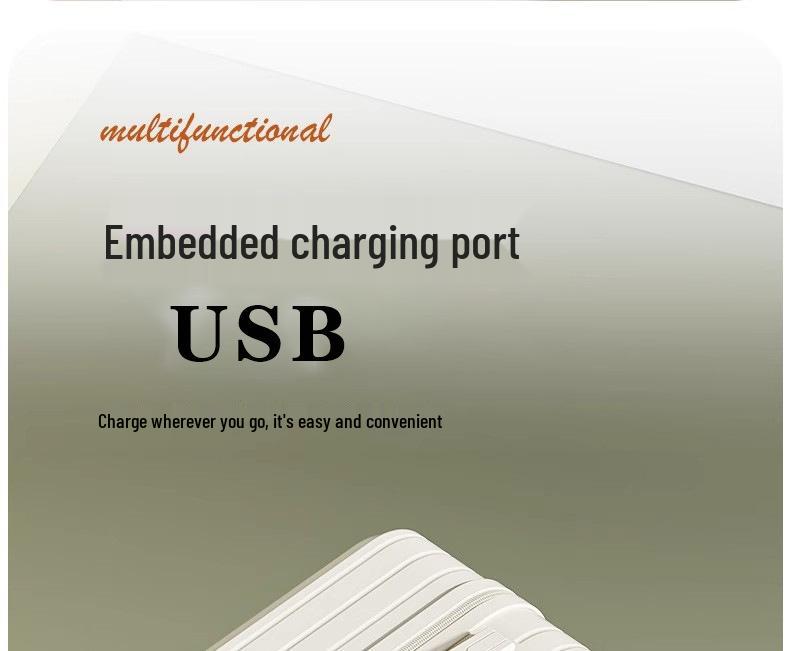 20-calowa walizka kabinowa na kółkach o dużej pojemności, z wytrzymałym zamkiem błyskawicznym, konstrukcją odporną na upadki i zamkiem szyfrowym